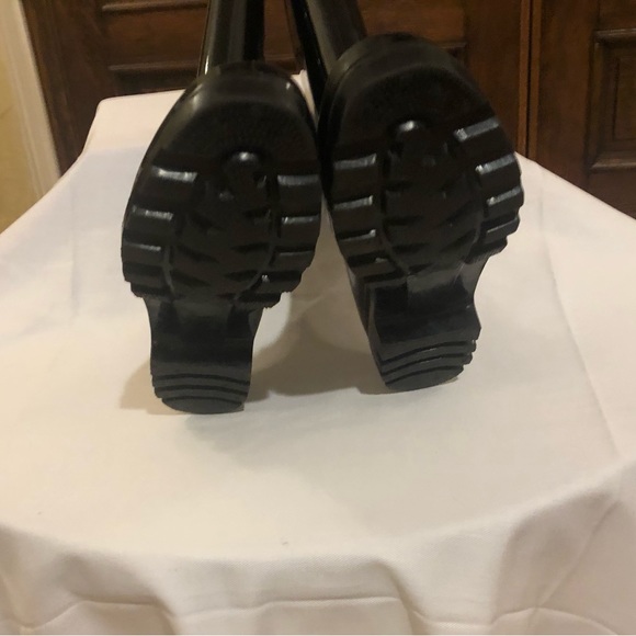 Women’s Black Rain/Weather Boots size 6,not branded - Picture 2 of 7